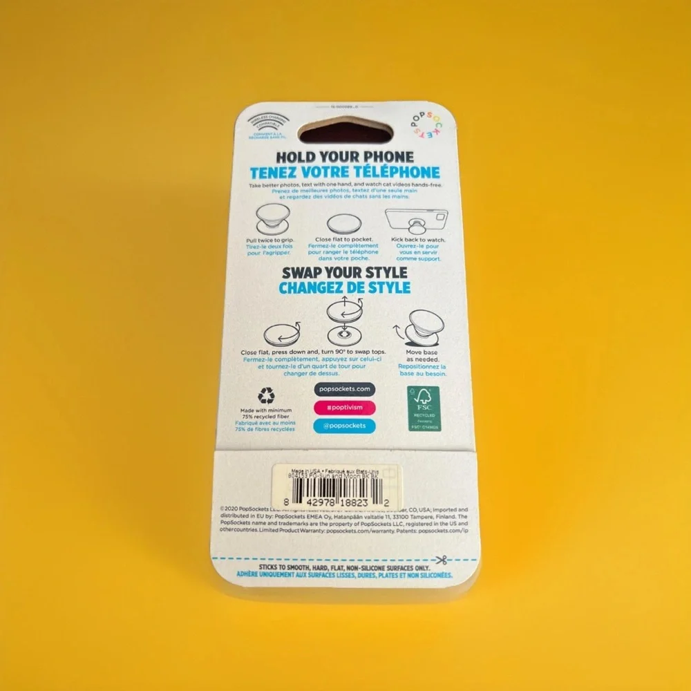 PopSockets PopGrip Phone Grip - Sun & Moon